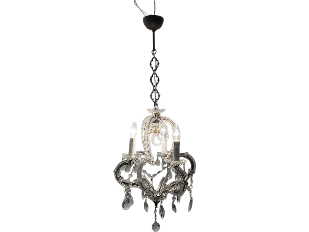 Crystal Maria Teresa Chandelier, 1950s 9