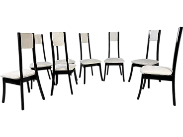 Programma S11 Dining Chairs attributed to Angelo Mangiarotti, 1970s, Set of 8