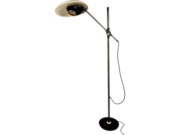 Lampada da terra modello 555T di Oscar Torlasco per Lumi, anni '50