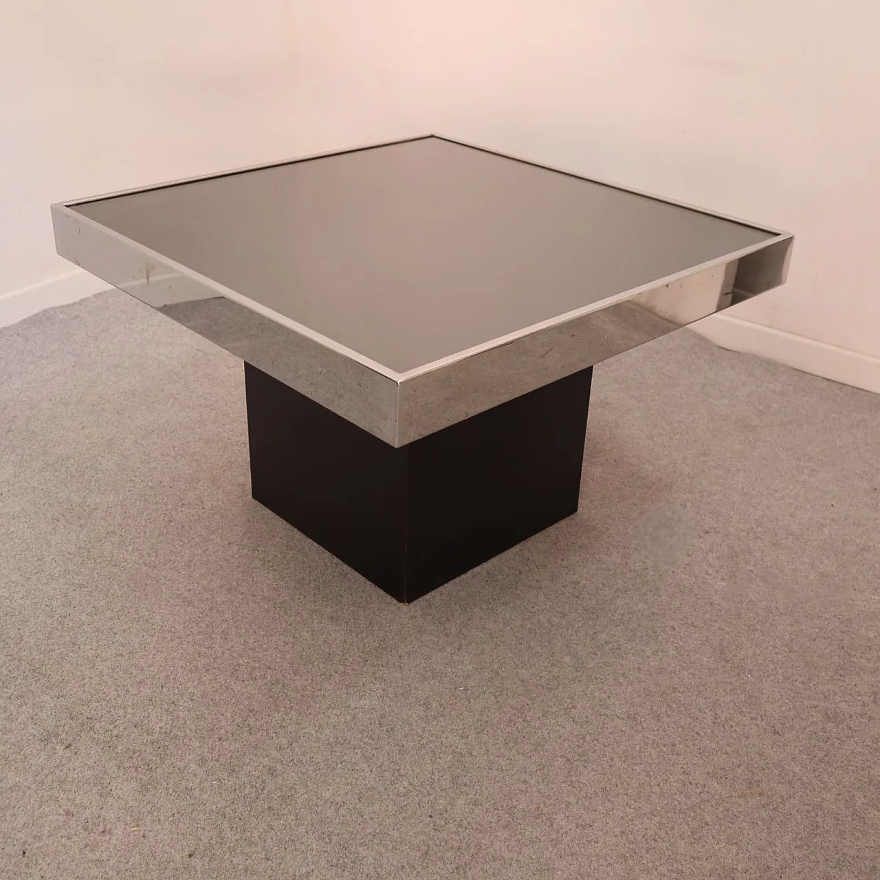 Coffee table by Willy Rizzo for Cidue, Italy, 70s 1