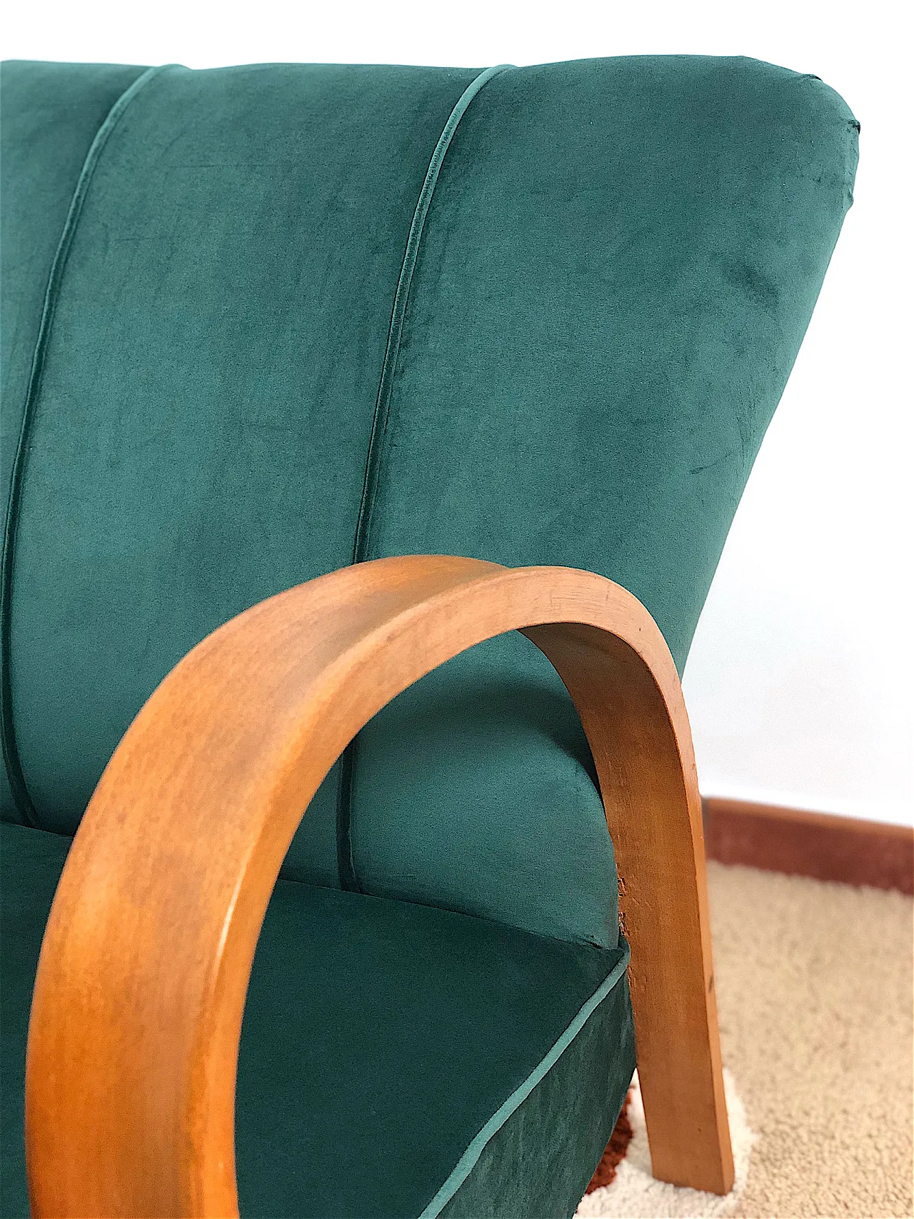 Pair of armchairs, 40s 8