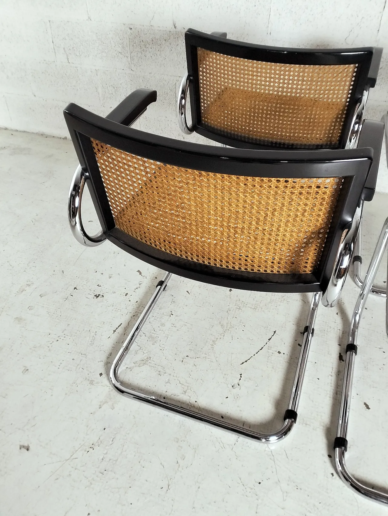 4 chairs in Luigi Saccardo style for Armet, 70s 13