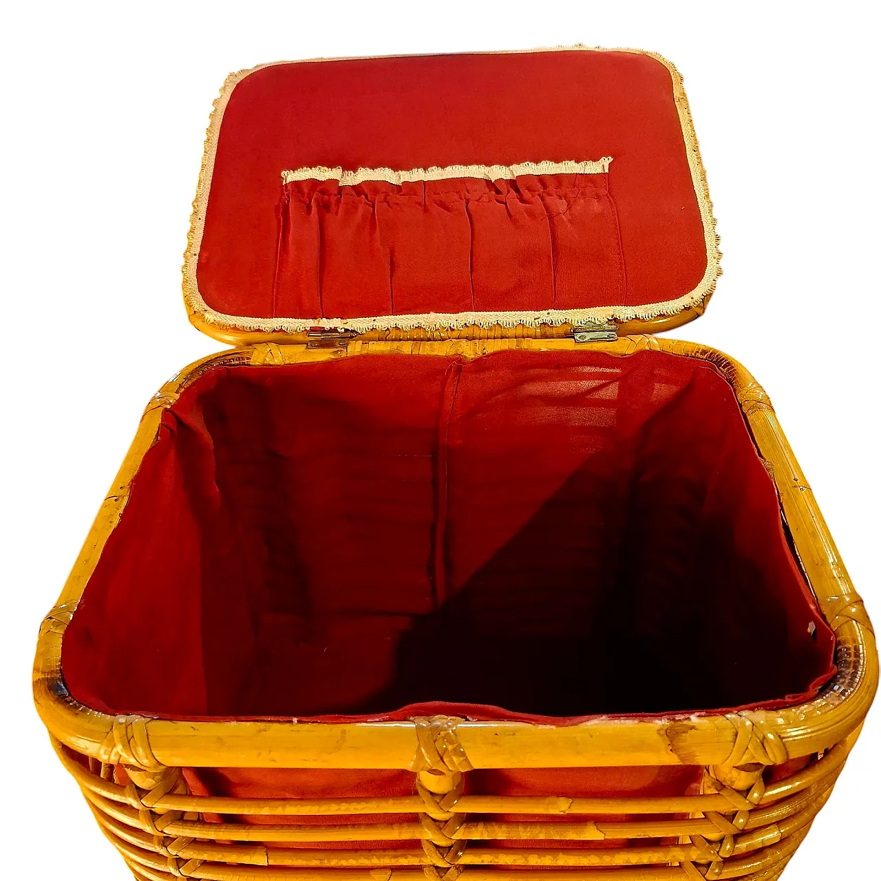 Bamboo basket and bamboo 1950 7