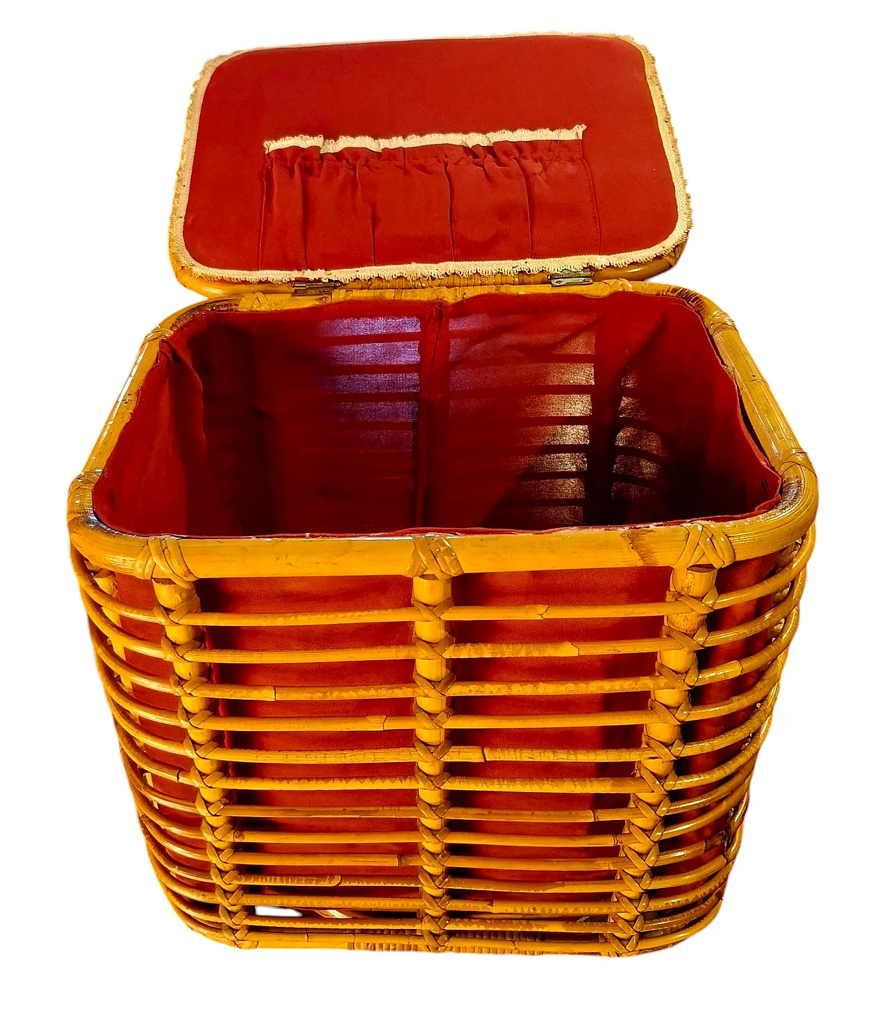 Bamboo basket and bamboo 1950 8