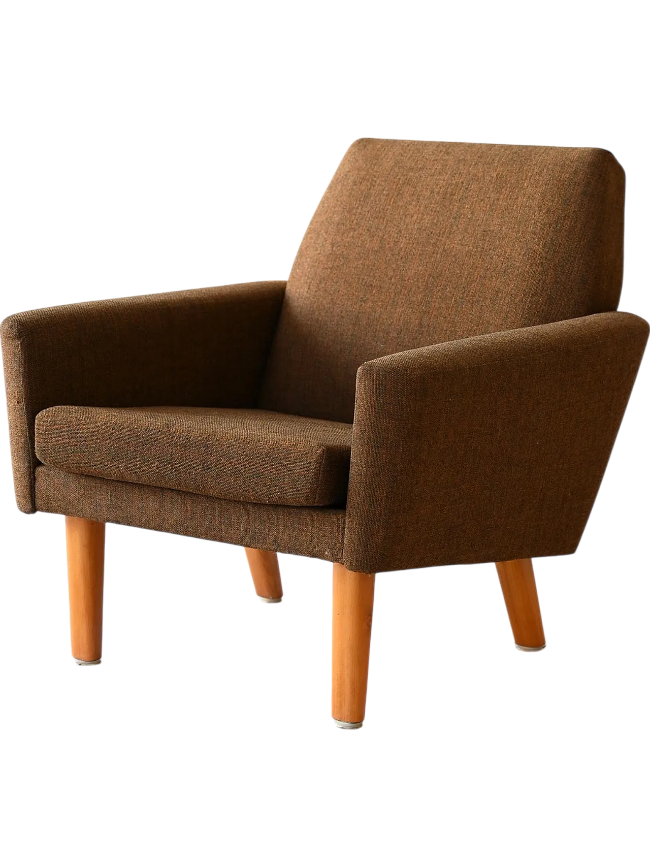 60s armchair with original fabric 11