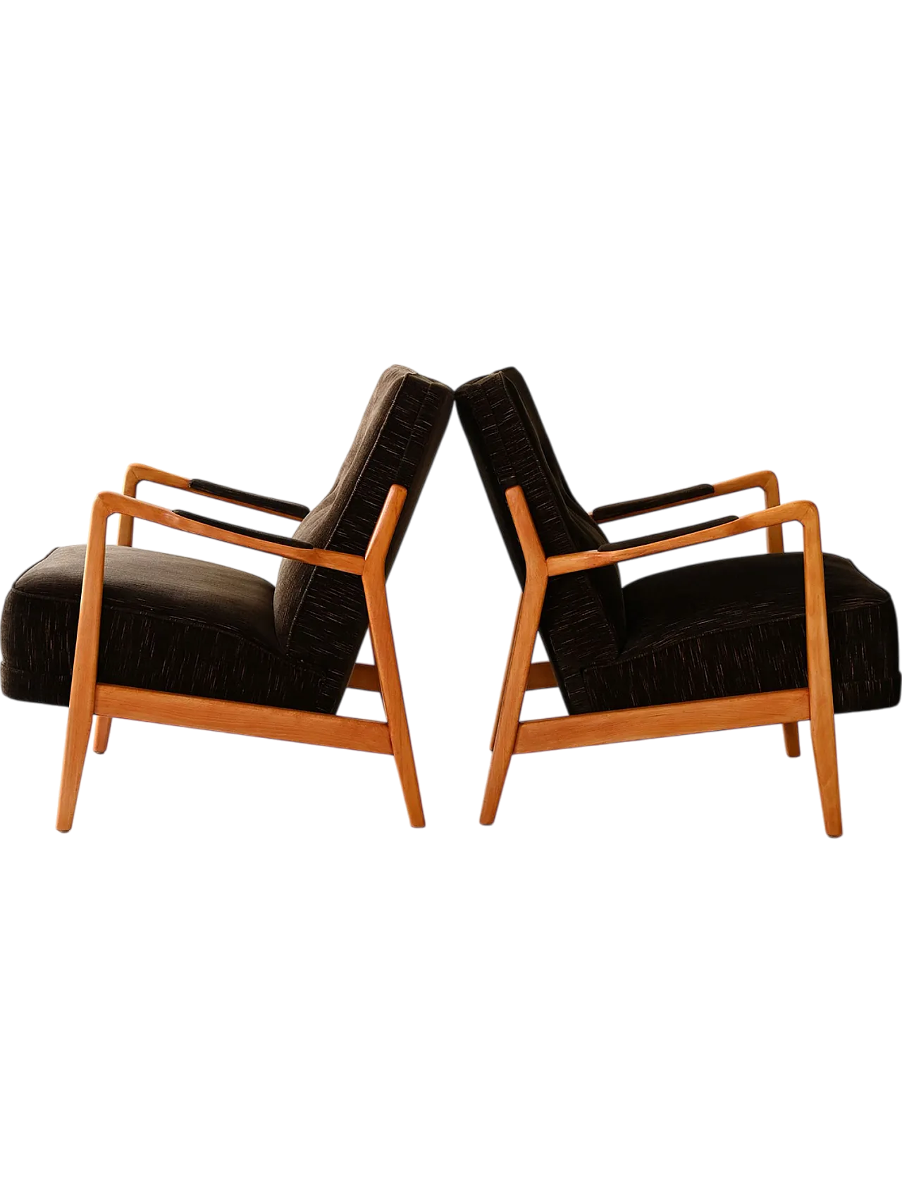 Pair of Swedish armchairs by Folke Ohlsson 15