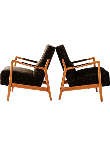 Pair of Swedish armchairs by Folke Ohlsson