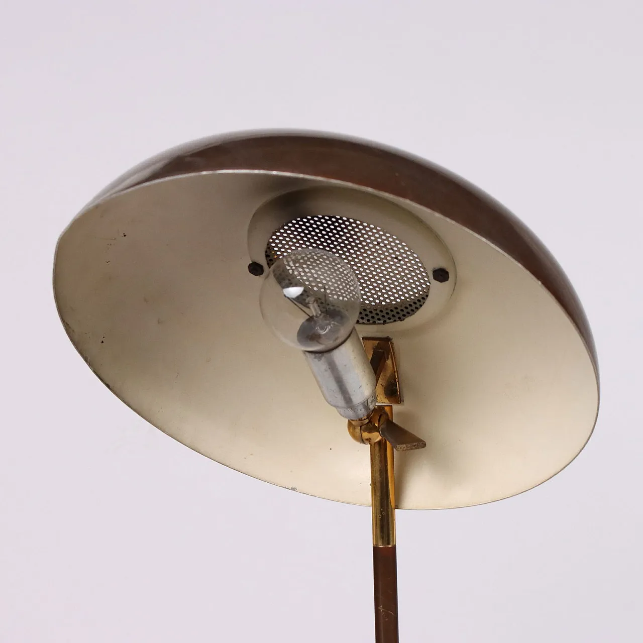 Aluminium lamp by Oscar Torlasco, mid 20th century 10