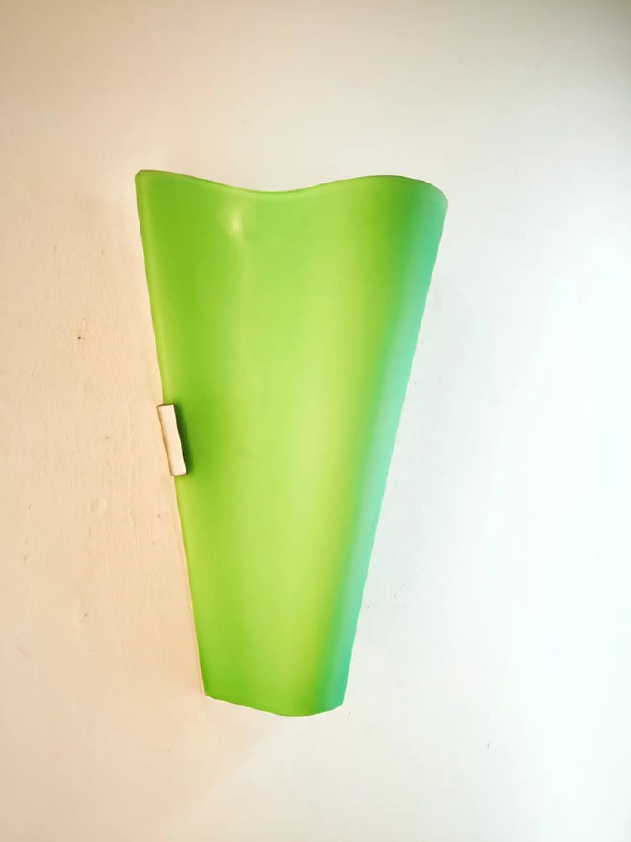 Fabbian green wall light by F. Fabbian, 1990s 5