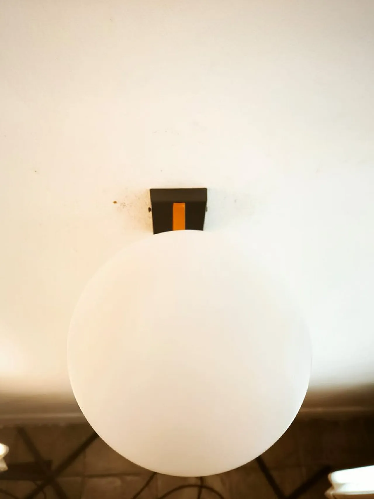 Space Age Wall light with oval glass, 1970s 9