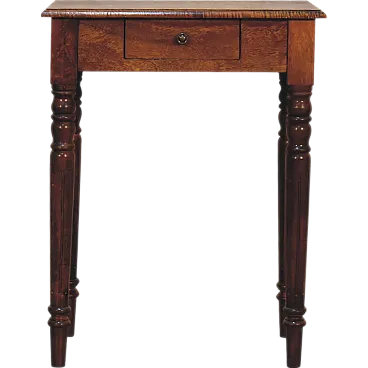 Writing desk in chestnut, 2000