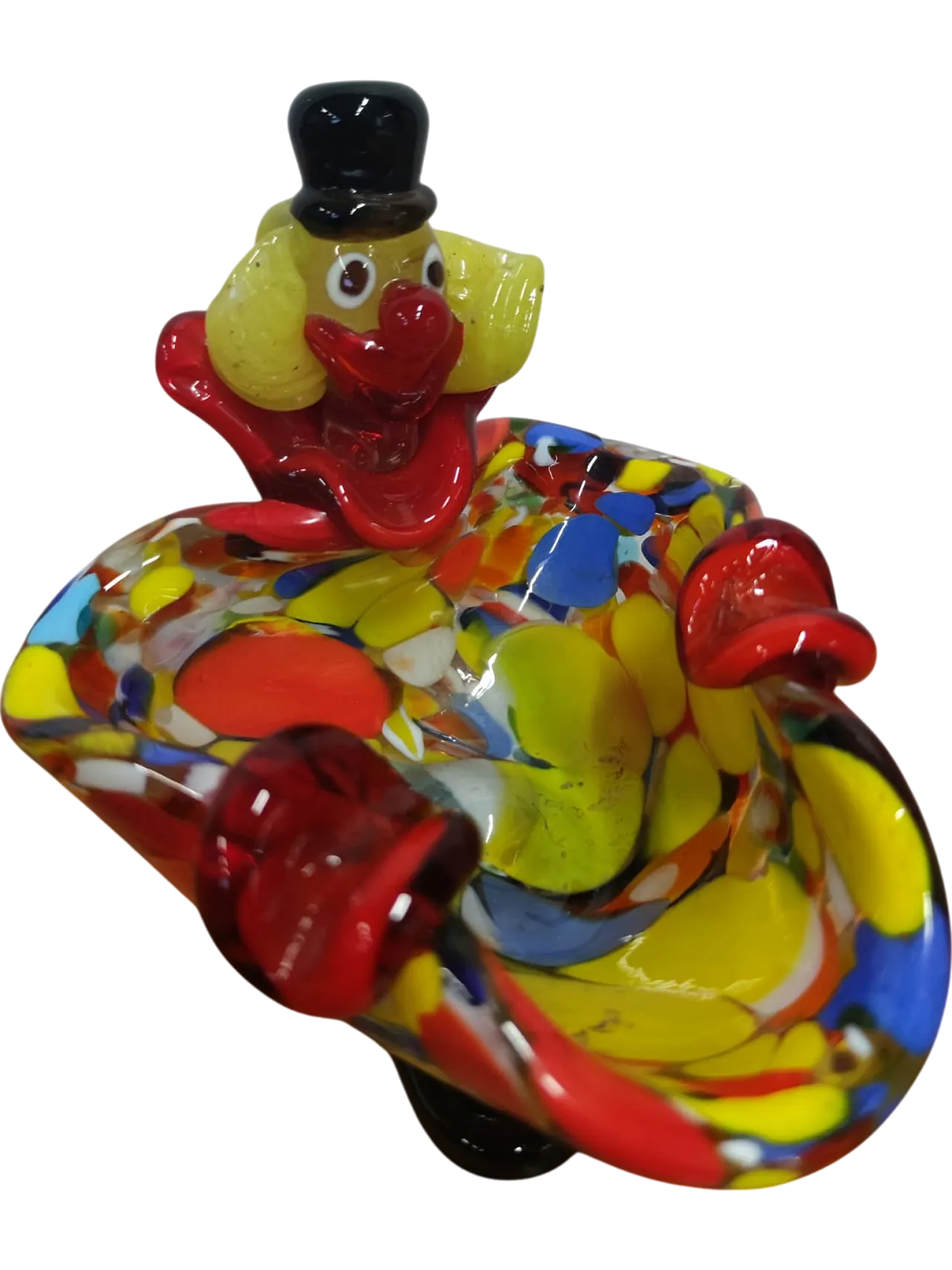 Posacenere Murano Clown, 80s 9