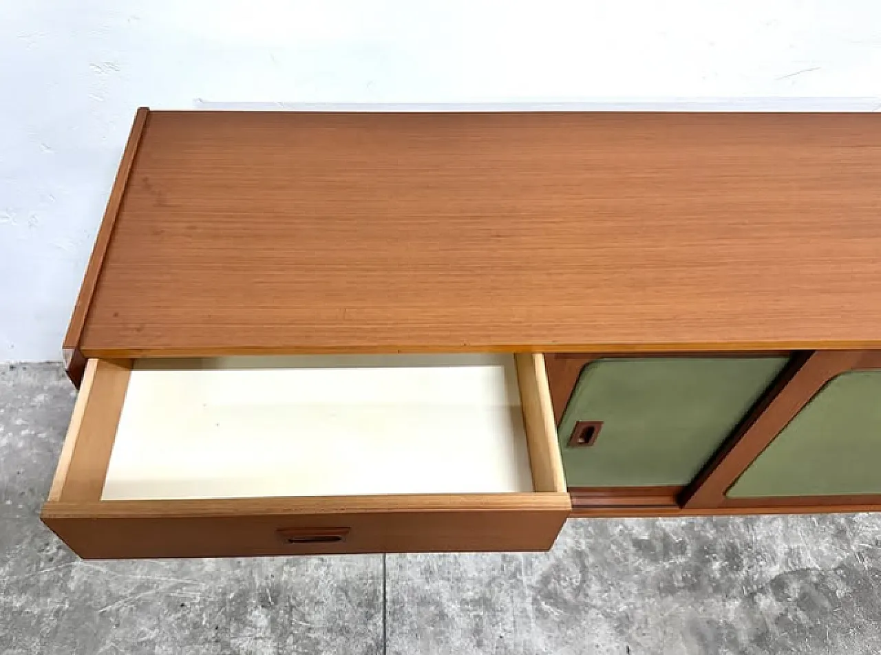 Teak and metal sideboard, 1960s 7