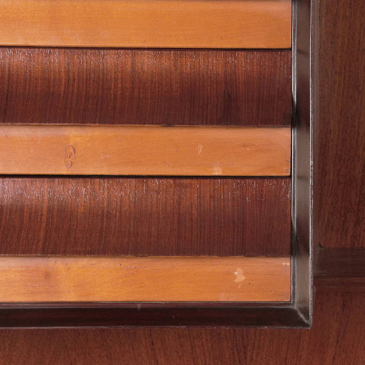 Wooden bookcase by Vittorio Dassi, 1950s 11