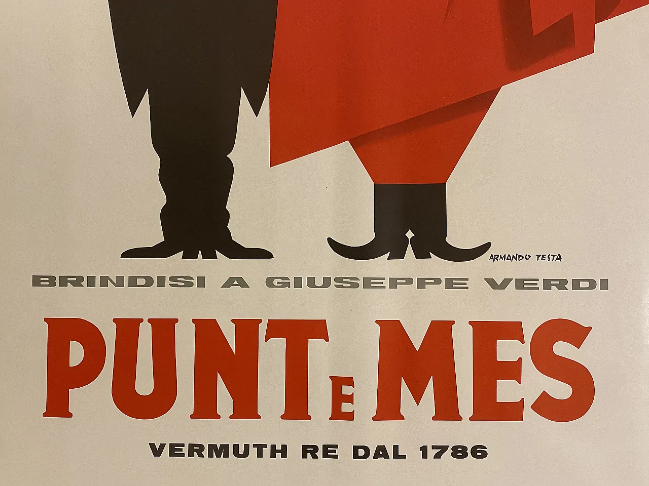 Manifesto Punt e Mes, Brindisi a Giuseppe Verdi, anni '50 8