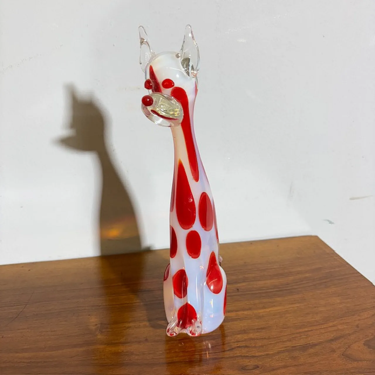 Murano glass sculpture dog, 70s 1