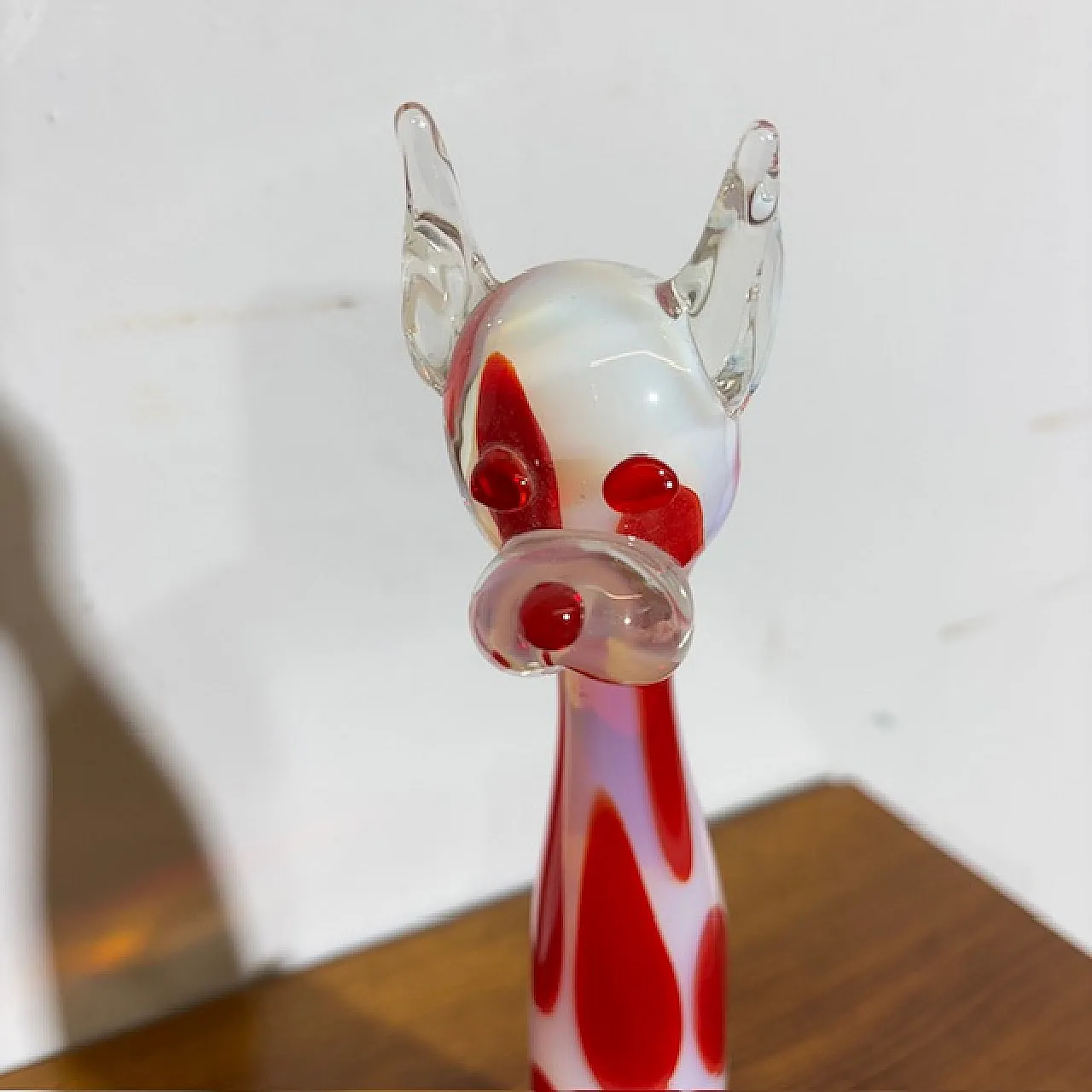 Murano glass sculpture dog, 70s 2