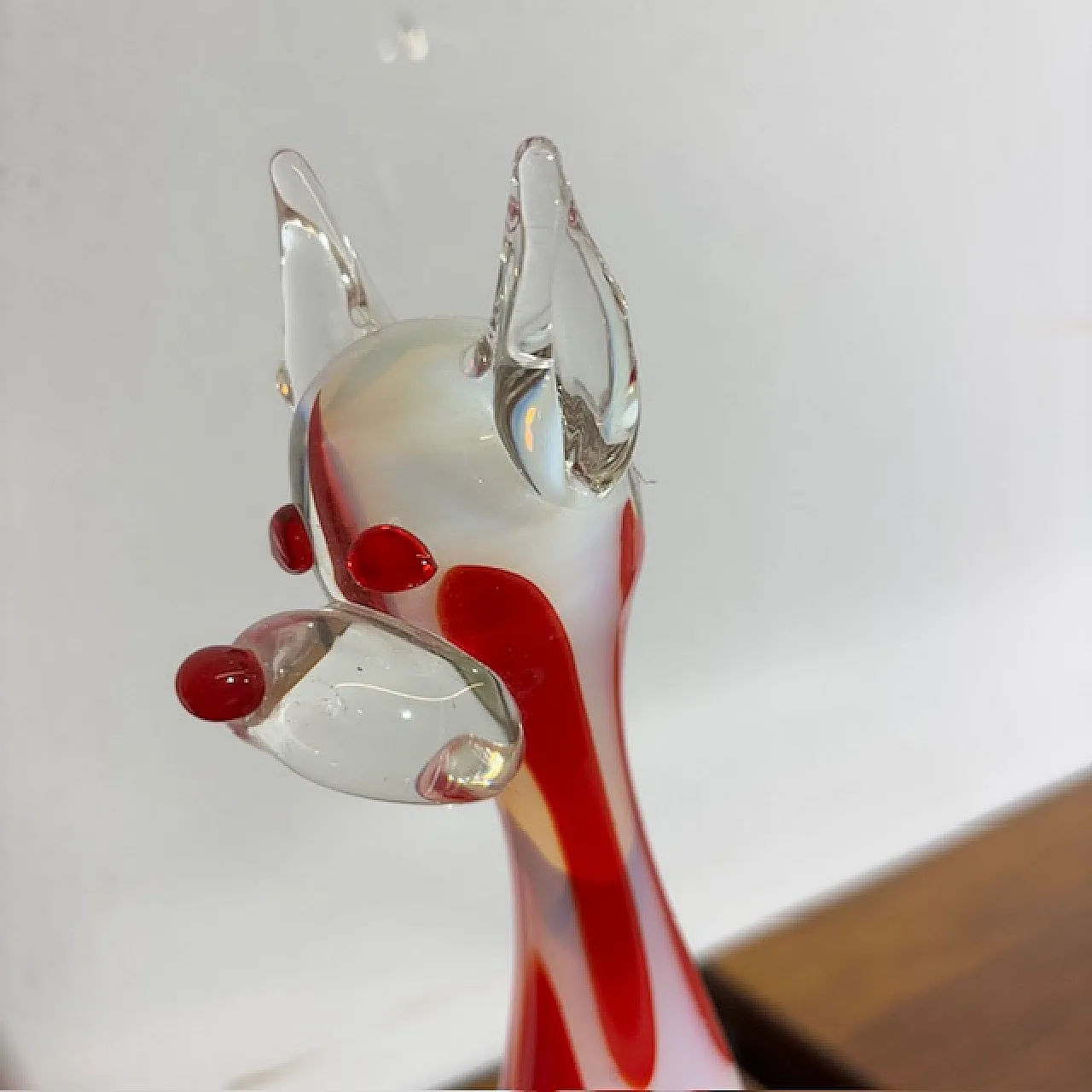 Murano glass sculpture dog, 70s 5