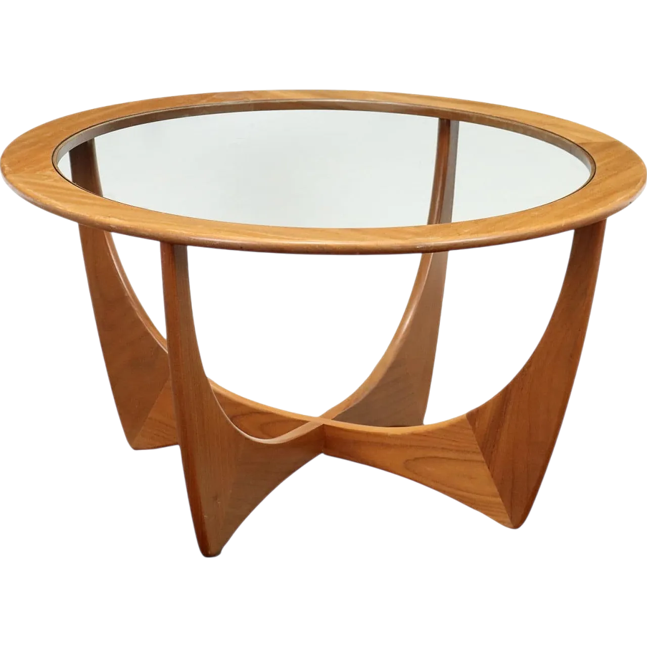 G-Plan coffee table in teak and glass, 1960s 9