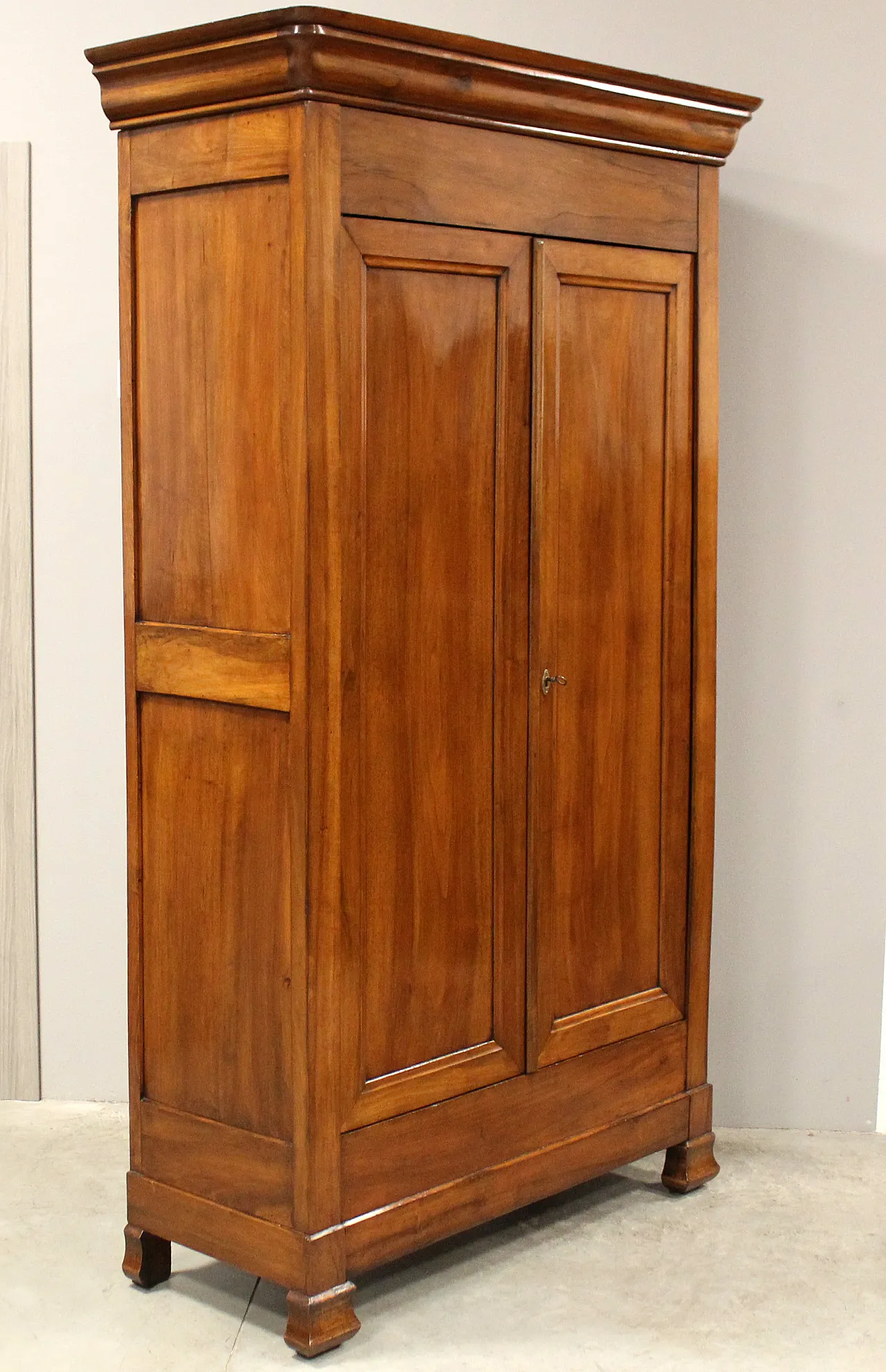 Ancient wardrobe LUIGI FILIPPO in walnut '800 3