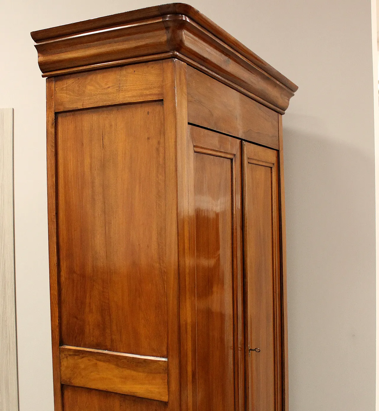 Ancient wardrobe LUIGI FILIPPO in walnut '800 5