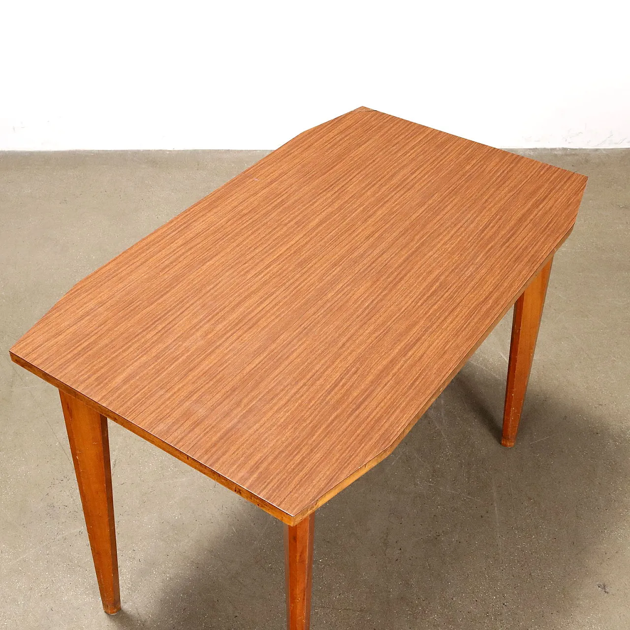 Small writing school desk with under storage, Italy, 1950s 3