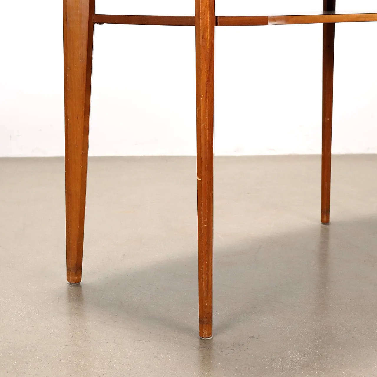 Small writing school desk with under storage, Italy, 1950s 4