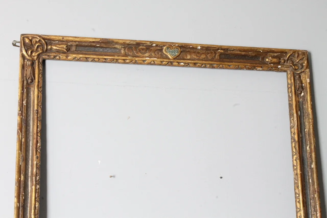 Frame golden and painted with carvings, 1750 2