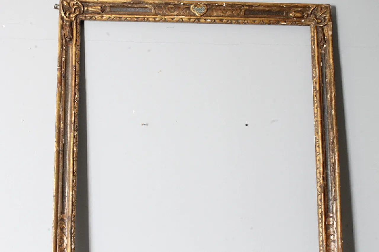 Frame golden and painted with carvings, 1750 8