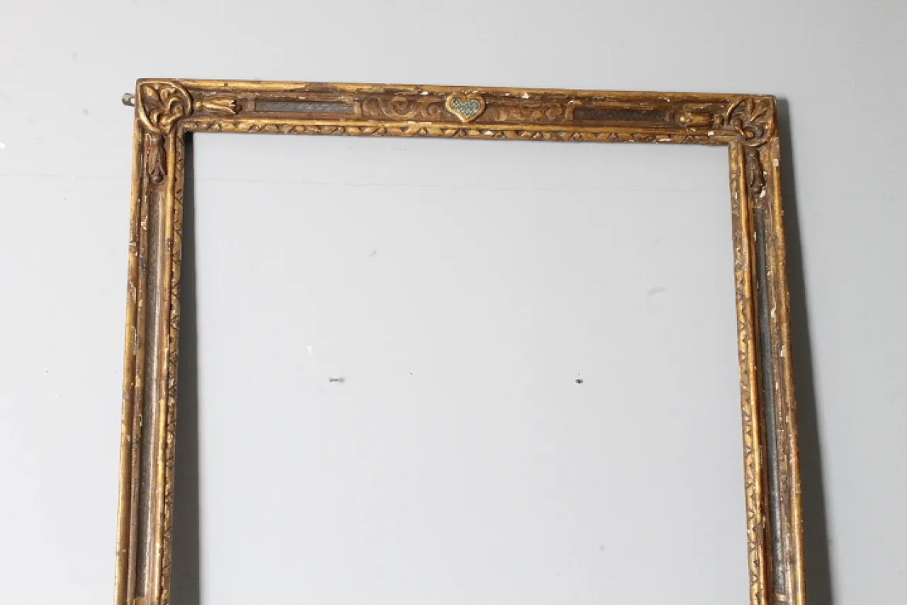 Frame golden and painted with carvings, 1750 9