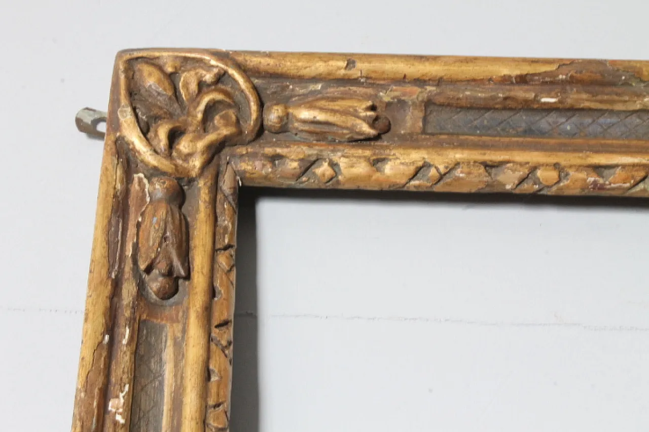 Frame golden and painted with carvings, 1750 10