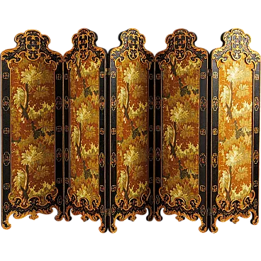 Chinoiserie screen, 19th century