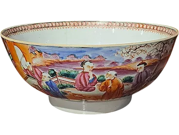 Qianlong Cinese hand painted bowl in porcelain, 18th century