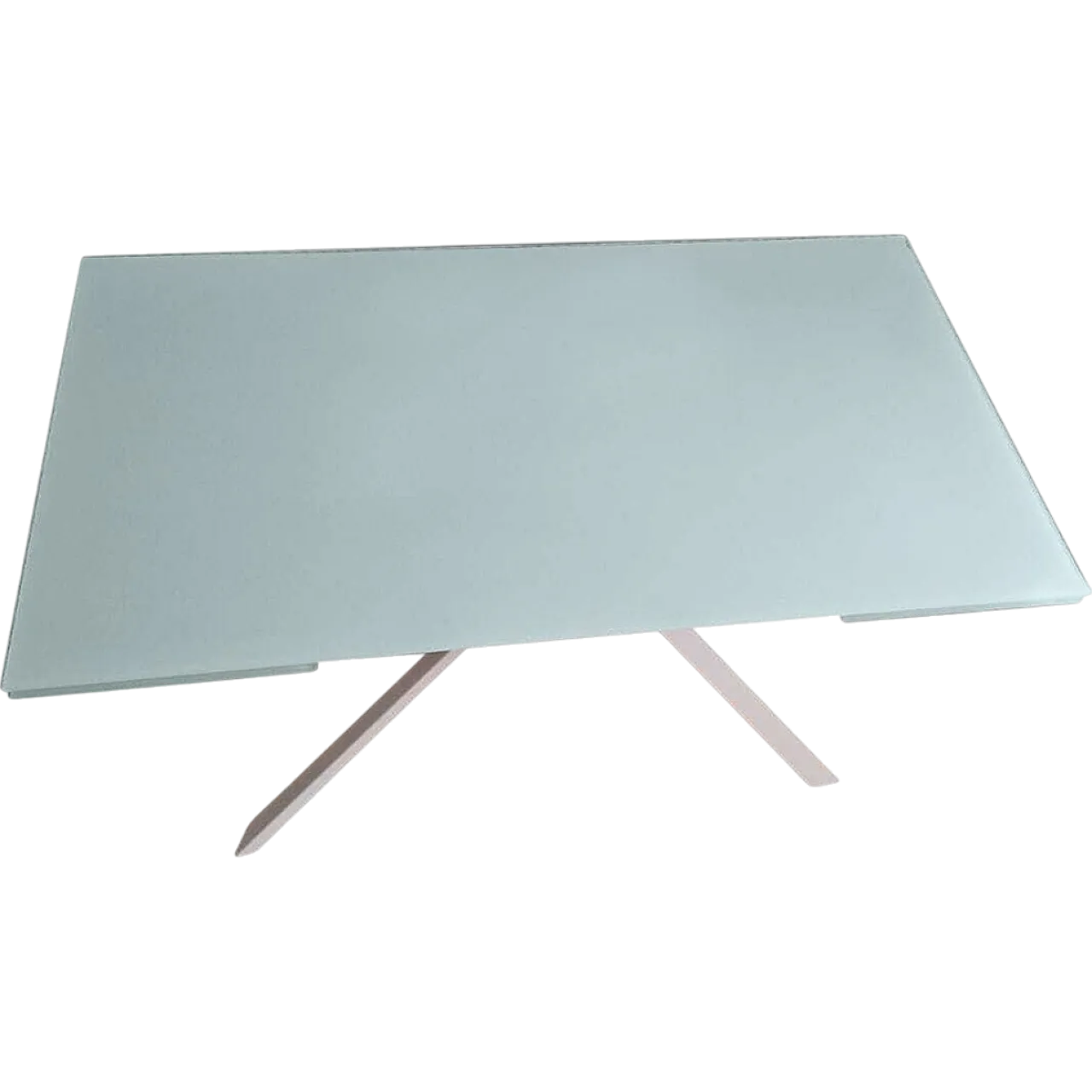 Extendable glass table 8