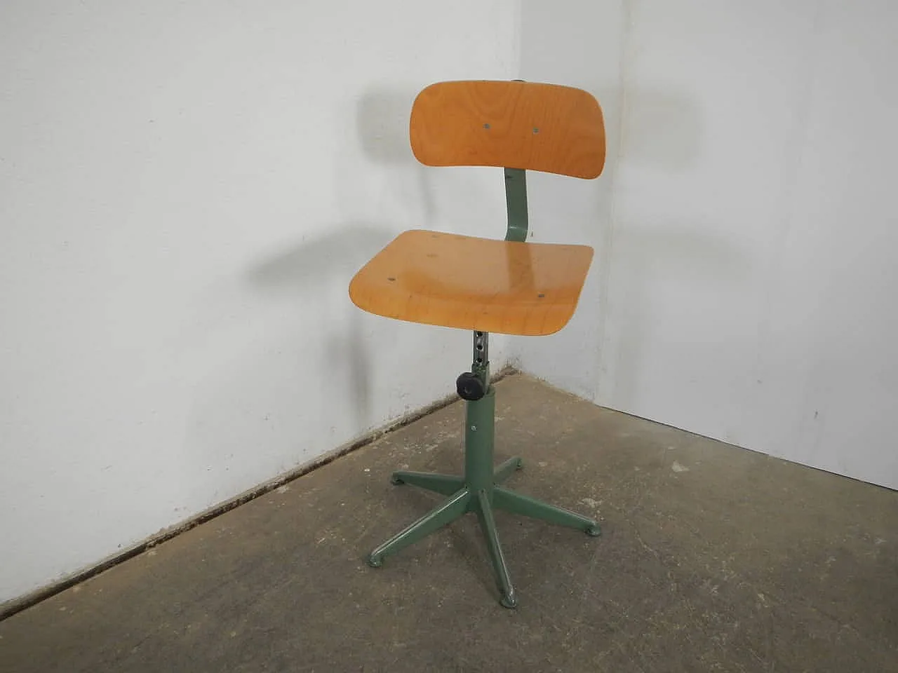 Swivel stool with back 1970 1