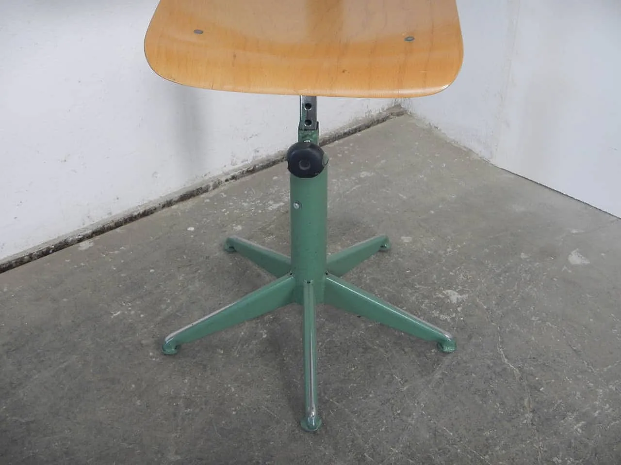 Swivel stool with back 1970 9