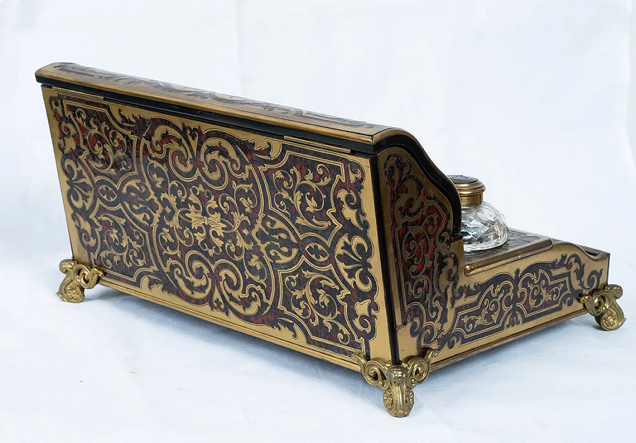 Calamaio Napoleon III in precious materials, France, 19th century 4