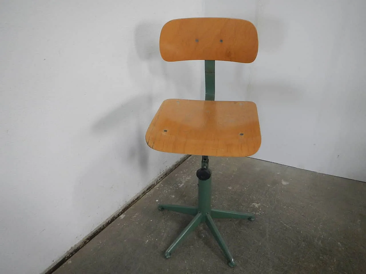 Swivel stool with back 1970 1