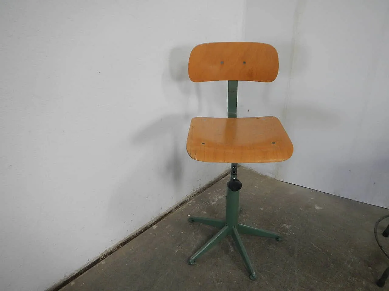 Swivel stool with back 1970 2