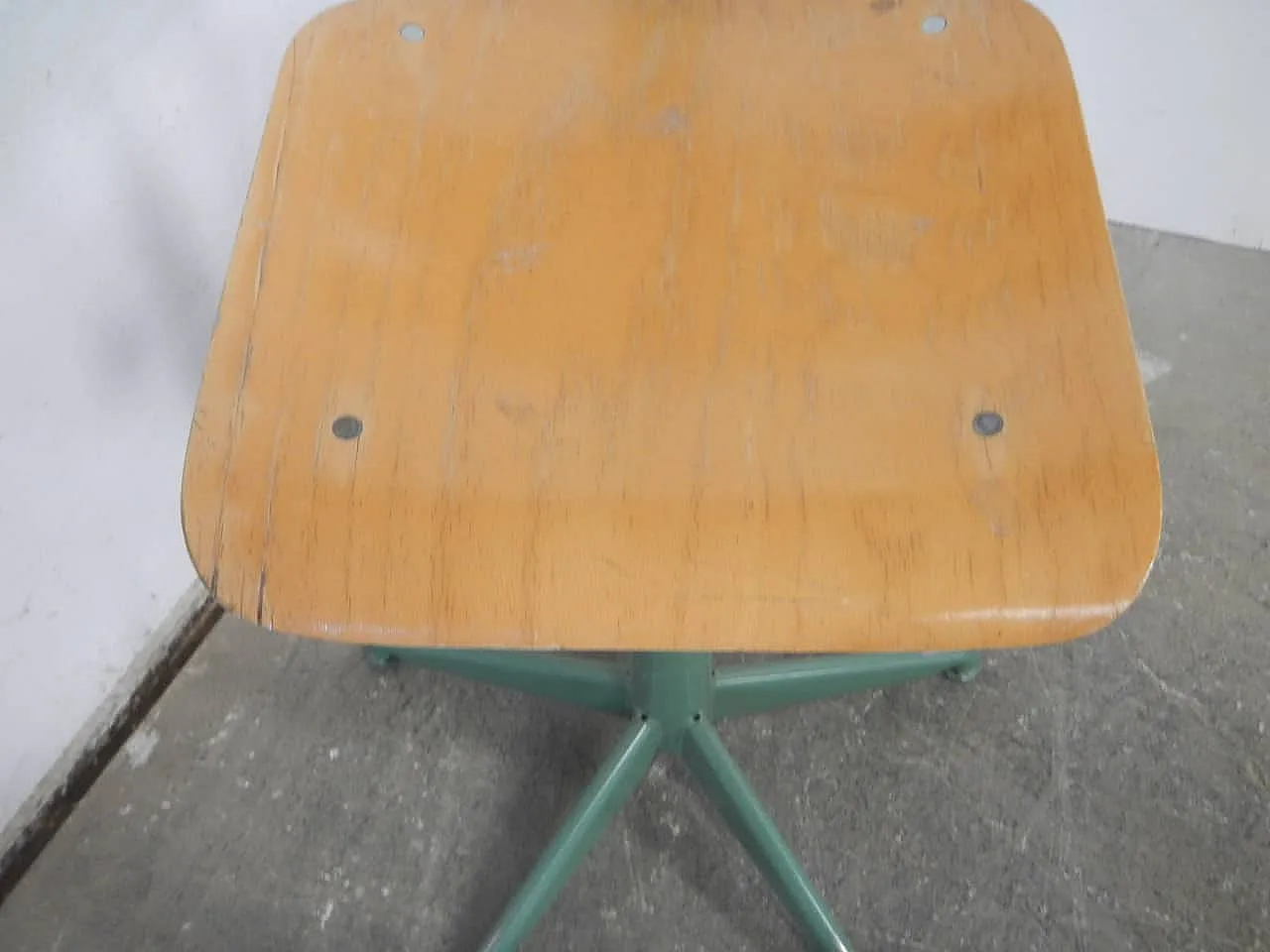 Swivel stool with back 1970 6