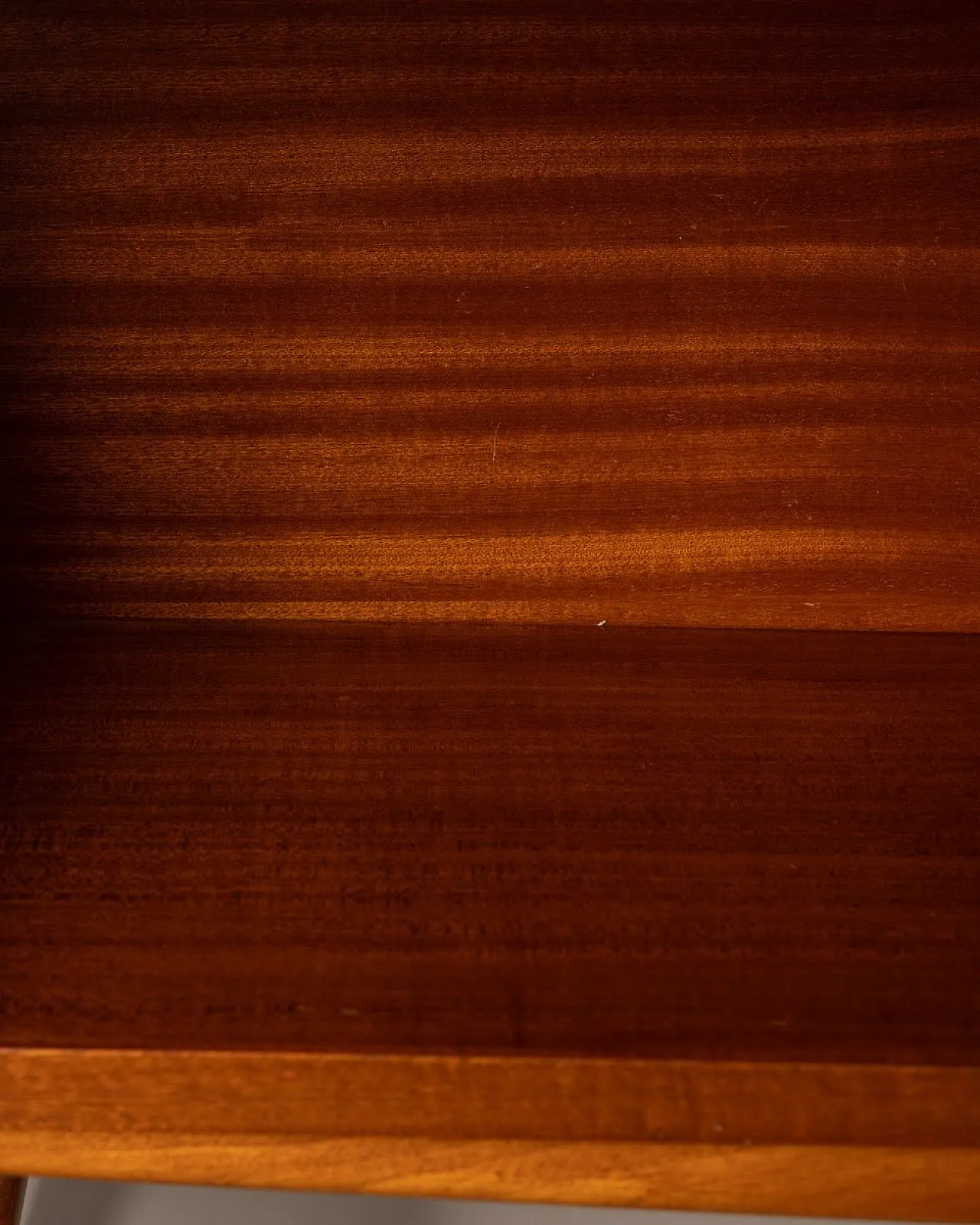 Sideboard in wood and glass, 1950s 4