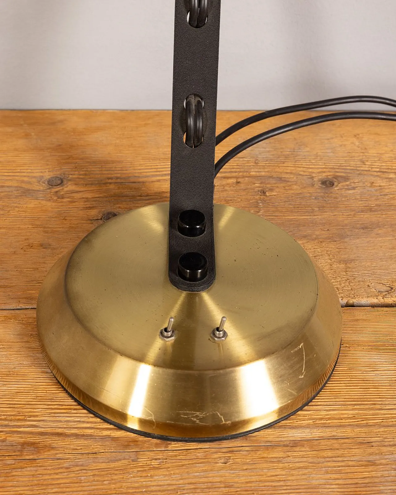 Brass table lamp, 1970s 4