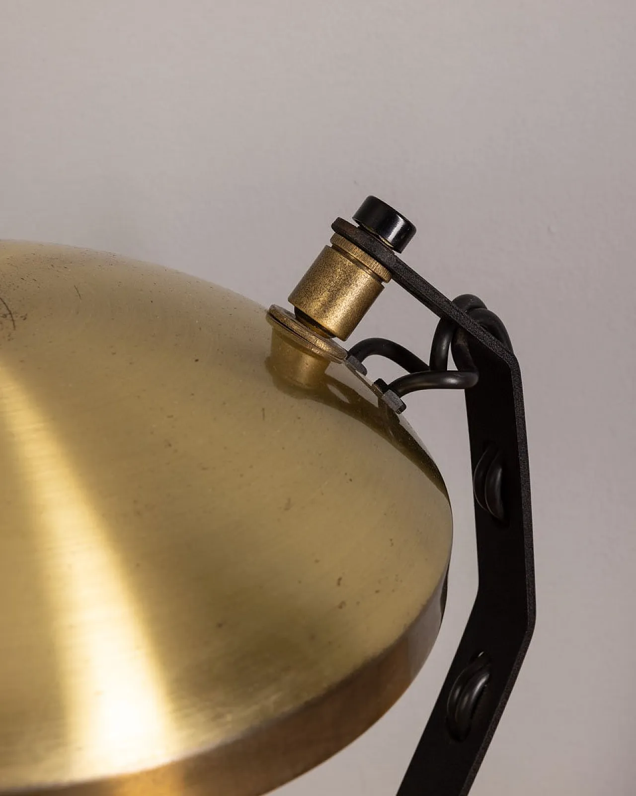 Brass table lamp, 1970s 10