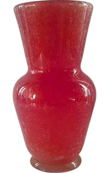 Murano glass vase attributed to Archimede Seguso, 1950s