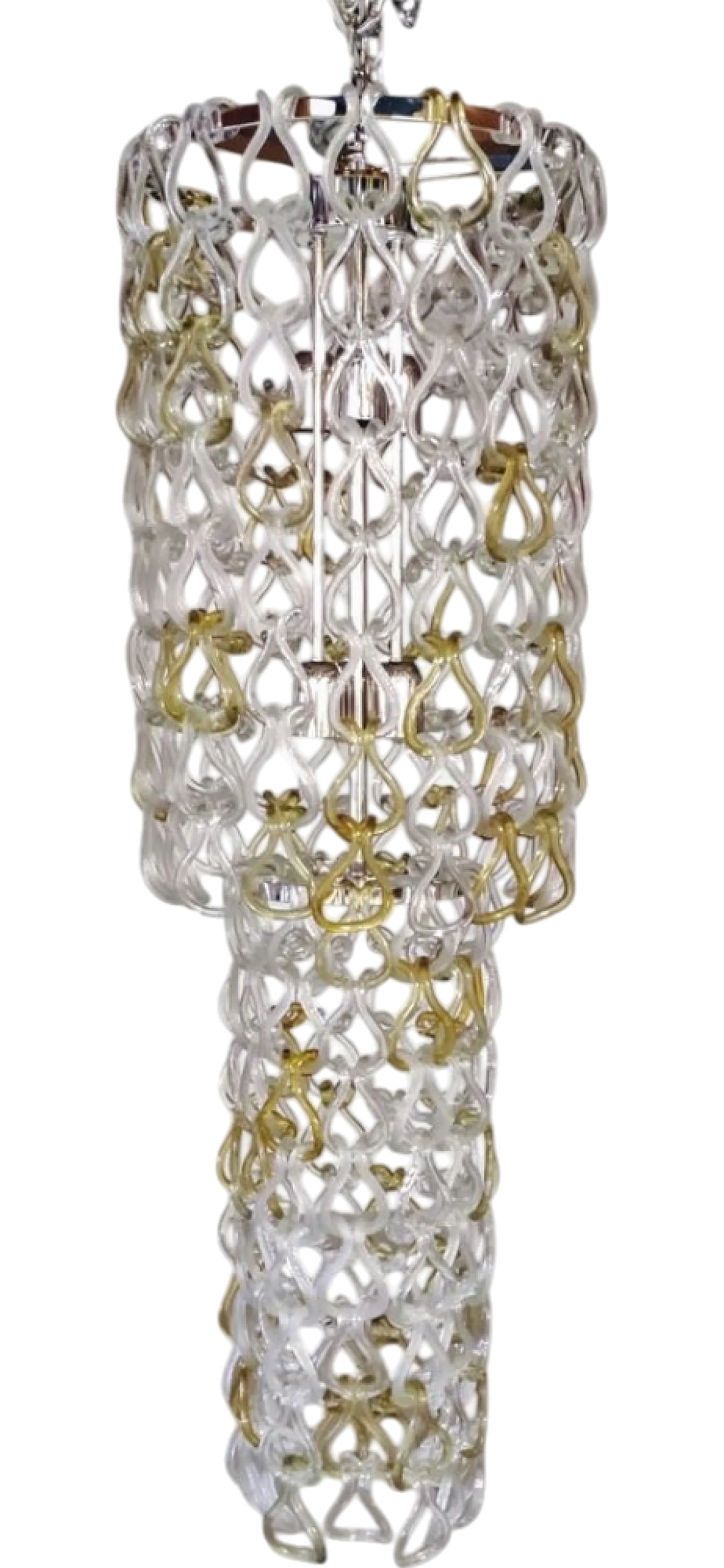 Giogali chandelier by Angelo Mangiarotti for Vistosi, 1960s 24