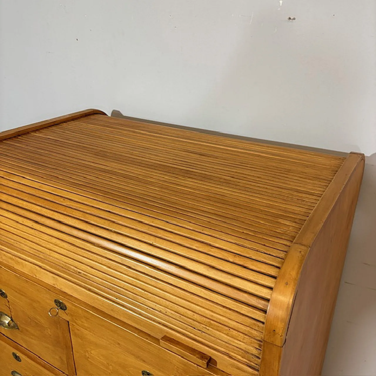 Mobile Field A Serrandina beech 8 drawers, 50s 4