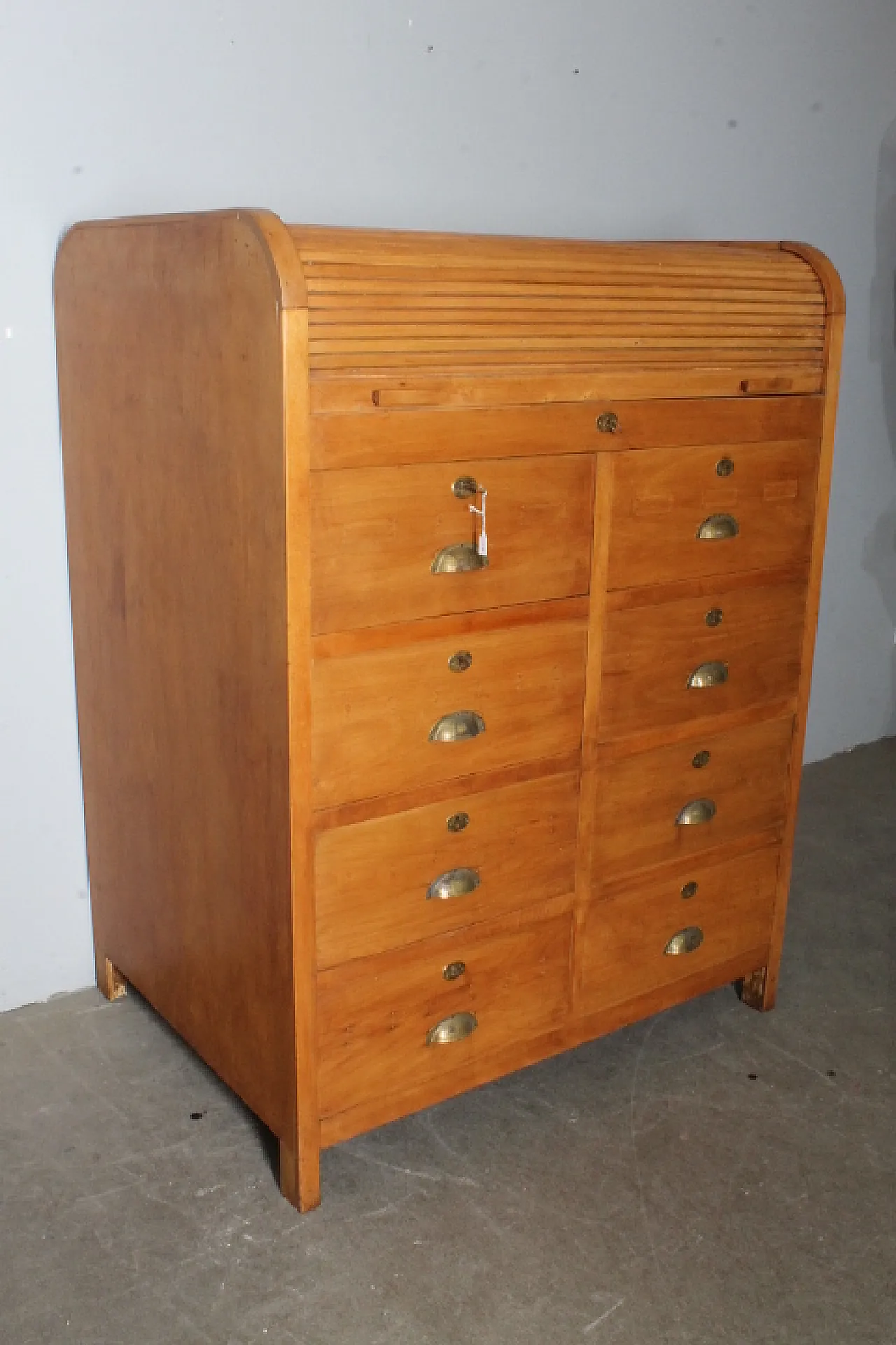 Mobile Field A Serrandina beech 8 drawers, 50s 12