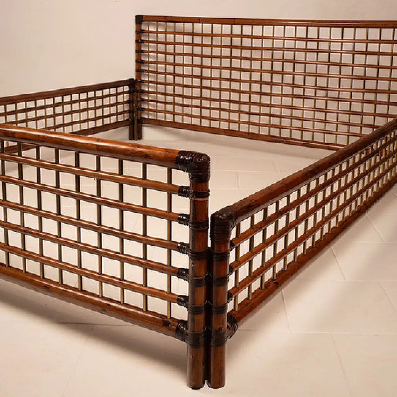 Marango bed by Alberto Smania for Studio Smania Interni, 1960s 3