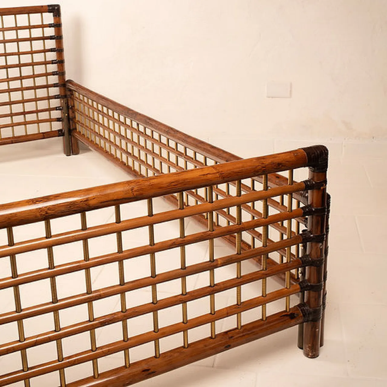 Marango bed by Alberto Smania for Studio Smania Interni, 1960s 15