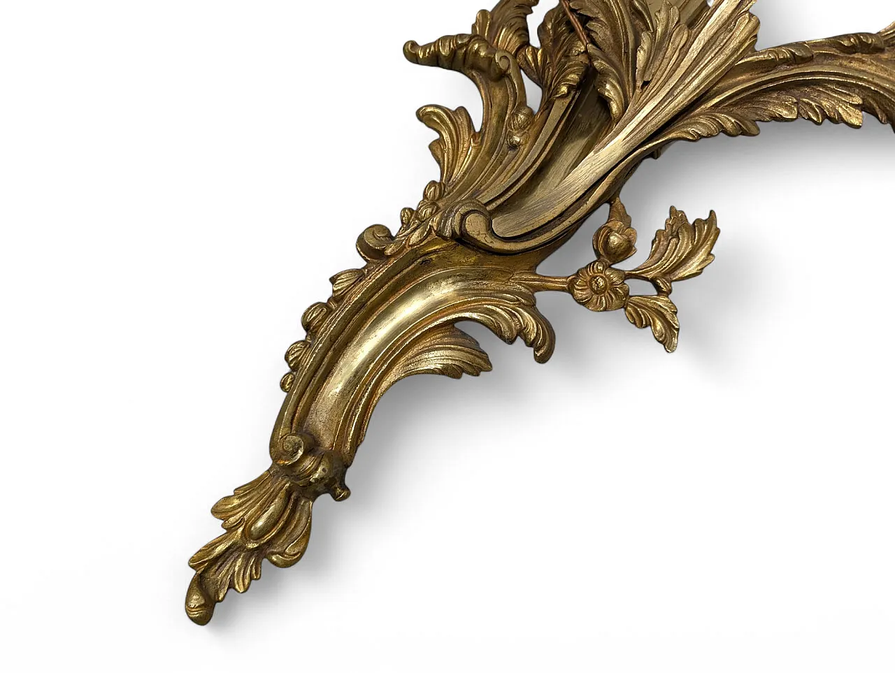 4 bronze bronze appliques in Rococo, 19th century 4